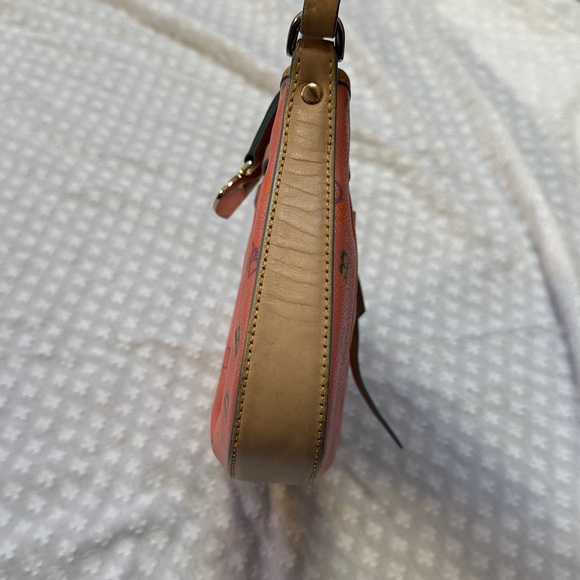 Dooney & Bourke Pink Rainbow Zipper Vintage Purse - Picture 12 of 16